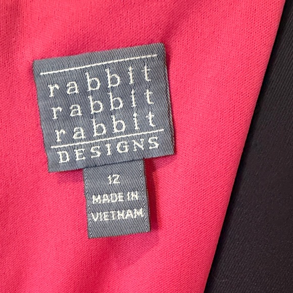 Rabbit Rabbit Rabbit Fuchsia Lace Mini Dress - Picture 5 of 7